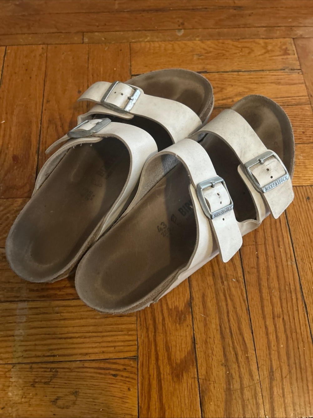 Brikenstock 552681 Arizona Sandal, 43-M ( Size 10)- White